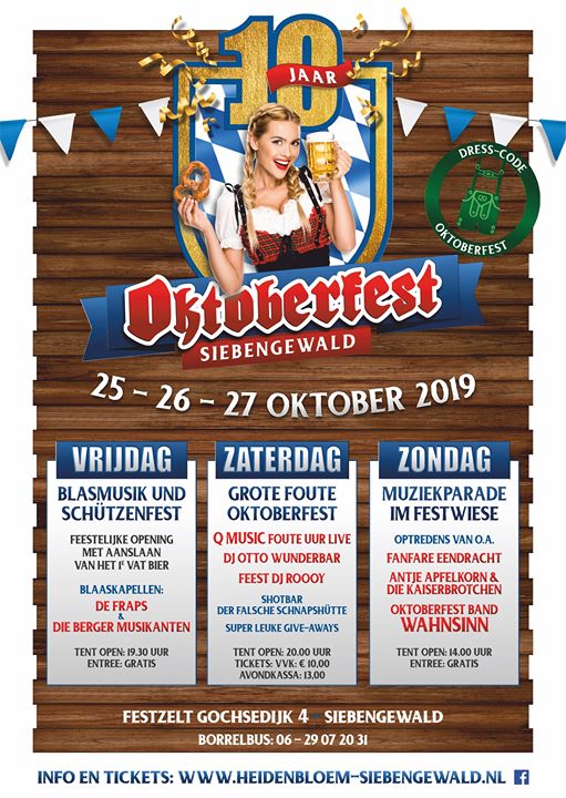 Oktoberfest Antje Apfelkorn & die Kaiserbrötchen Poster